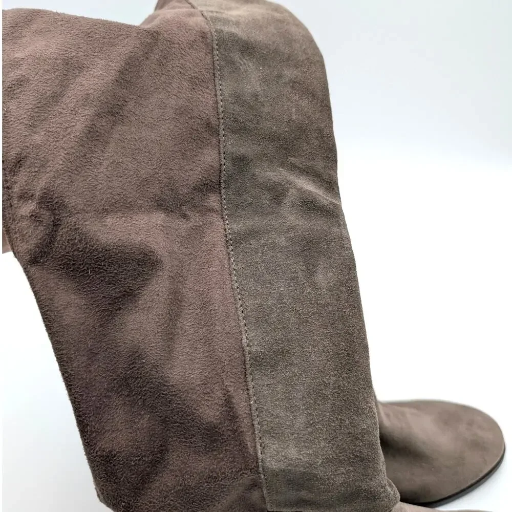 Lucky Brand Calypso Over the Knee Boots Women's Cappuccino Size US6M EU36.5